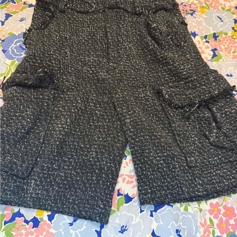 Zara Kids Gray Tweed Shorts